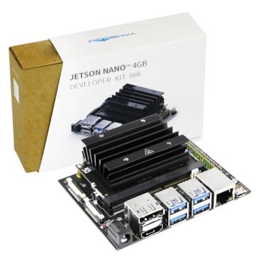 Imagem de Yahboom Jetson Nano B01 4Gb Development Kit Placa Oficial para Ia e Robótica Fornece Cursos de Programação Ros