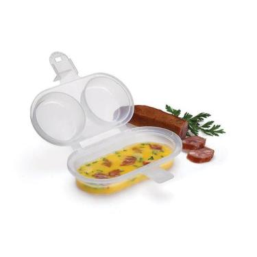 Imagem de Forma de ovo e omeleteira para micro-ondas - Nitron