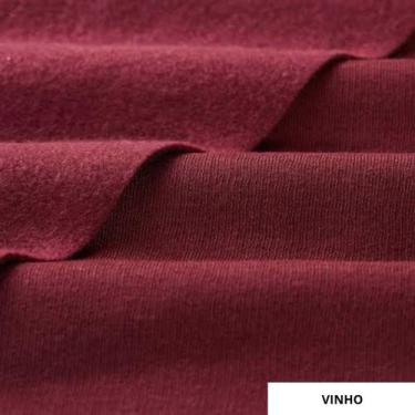 Imagem de Moletom peluciado 3 cabos - Valéria Malhas, Vinho