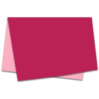 Imagem de Poli Dupla Face 49X69CM Valência PINK/ROSA - Pacote com 25 Unidades - 