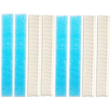 Imagem de Pacote com 8 filtros de substituição para catequina Apple compatível com Fujitsu General UTR-FA16 e UTR-FA16-2 utr fa16 9317250009 mini filtros de ar divididos