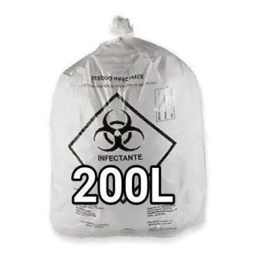 Imagem de Sacos De Lixo Infectante Hospitalar 200l 100 Un - HIGIPACK