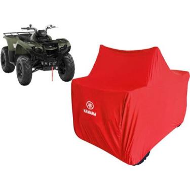 Imagem de Capa Para Quadriciclo Yamaha Kodiak 450 Veste Fácil - Mz, Vermelho
