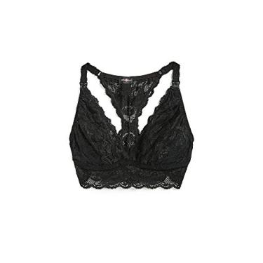 Imagem de Cosabella Sutiã feminino Never Say Never Maternity nadador, Preto, GG