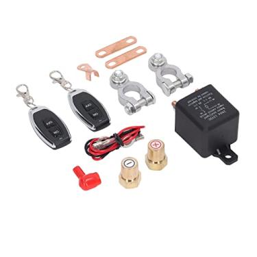 Imagem de Relé de Bateria de Carro 200A - Interruptor de Controle Remoto de Proteção de Energia de 12V para Desconexão Automotiva - Evita o Esgotamento Bateria Com relé Confiável