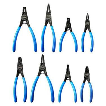 Imagem de Jogo de Alicate para Anéis 8 Peças Gedore 029982