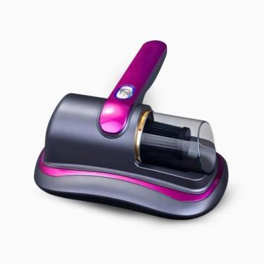 Imagem de Aspirador Sem Fio Uv Portátil Anti-Acáro Colchão Sofa Rosa - OASIS