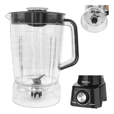 Imagem de Copo Serve P/Liquidificador Mondial L850/L900w turbo Cristal (Preto)