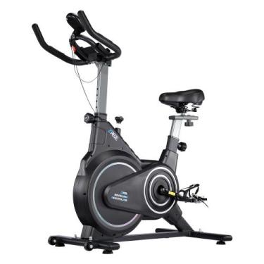 Imagem de Bicicleta Ergométrica Zrse Spinning Mecanica 10kg Cor Branco, Preto