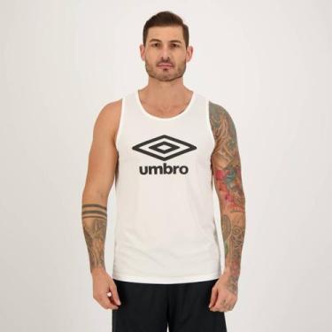 Imagem de Regata Umbro Essential Diamond Branca, P