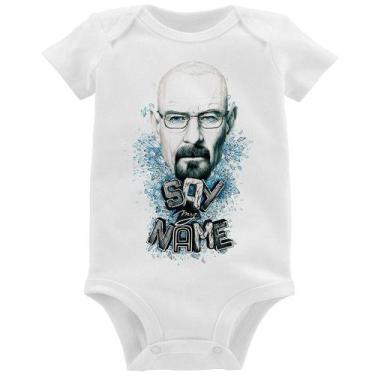 Imagem de Body Bebê Heisenberg Say My Name - Foca na Moda, Branco, G