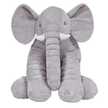 Imagem de Almofada Elefante Gigante - Cinza