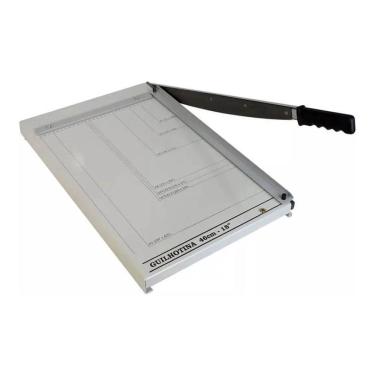 Imagem de Guilhotina de papel manual A3 46cm em aço para 20 Folhas