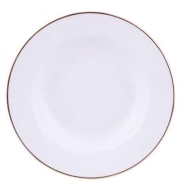 Imagem de Jogo De 6 Pratos De Sobremesa Sofia Filete Dourado - Oxford