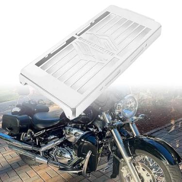 Imagem de Capa de radiador de motocicleta protetor de grade de grade protetora de refrigerador compatível com Suzuki Boulevard C50 M50 2005-2016 Intruder VL800 Volusia 2001-2004