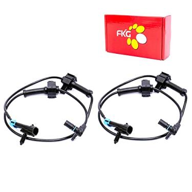 Imagem de FKG Sensor de velocidade da roda ABS traseiro esquerdo e direito ALS1757 para Chevy Silverado 1500 2007-2013, GMC Sierra 1500 2007-2013