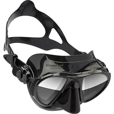 Imagem de Cressi Nano cristal, preto/preto, lente espelhada