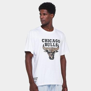 Imagem de Camiseta NBA Chicago Bulls Camo New Era Masculina-Masculino