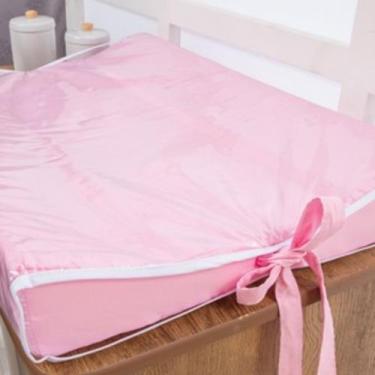 Imagem de Trocador De Comoda De Bebê Anatômico Impermeável - CRIATIVA, - Rosa Li