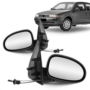 Imagem de Retrovisor Externo Gol G2 Bola 1995 A 1999 2 Portas Controle Manual (Esquerdo Motorista)