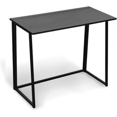 Imagem de Mesa do computador, mesa de escrita dobrável com rodas para trabalhador de escritório, alunos, mesa de estudo simples para quarto, sala de estar, dormitório, sala de aula, b #1,80 * 45 * 74cm