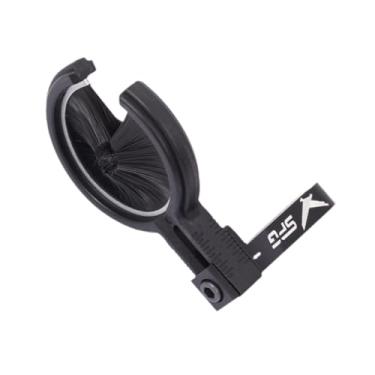 Imagem de simhoa Descanso de flecha, escova de bigode, biscoito, descanso de flecha, compacto, leve, para arco recurvo, arco composto, suporte de escova de e flecha