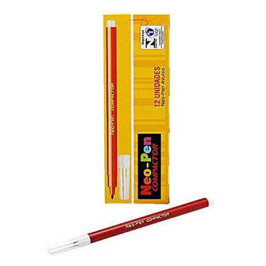 Imagem de Compactor CANETA HIDROCOR GIGANTE VERMELHO / 12UN / COMPACTOR