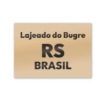 Imagem de Imã de Geladeira Lajeado do Bugre RS MDF 8x5