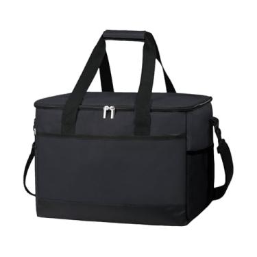 Imagem de Bolsas Isoladas para Alimentos - Bolsas Térmicas para Alimentos Frios e Quentes | 35 Litros com Alça Impermeável que Mantém Frio e Calor para Atividades ao Ar Livre Almoço Escolar Praia Piquenique