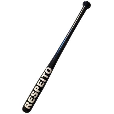 Imagem de Tacos de Baseball Personalizados Linha Premium Madeira Maciça Resistente Empunhadura Excelente Alta Performance Leve Seu Jogo Para Outro Nivel (RESPEITO)