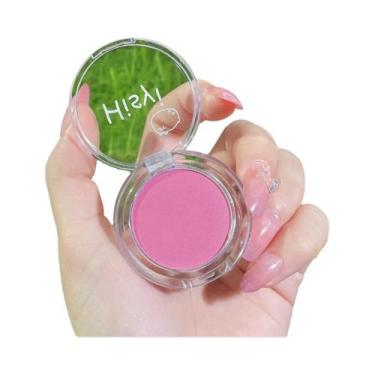 Imagem de Paleta De Blush De Bochecha Monocromática Fosca, Blush Em Pó De Pétala