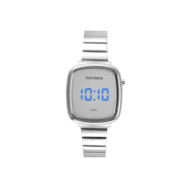 Imagem de RELÓGIO DIGITAL RETANGULAR ESPELHADO MONDAINE-Feminino