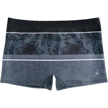 Imagem de Sunga Masculina Mash Boxer Floral Exclusiva Com Estilo Conforto E Ajus