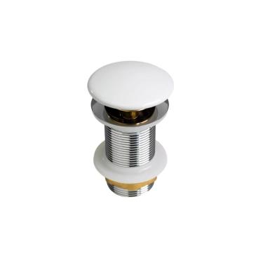 Imagem de Valvula de Escoamento Para Cuba de Apoio de Banheiro Pingoo.casa - Branca