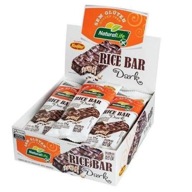 Imagem de Rice Bar Dark Chocolate Meio Amargo 11G Caixa 12 Uni Kodilar