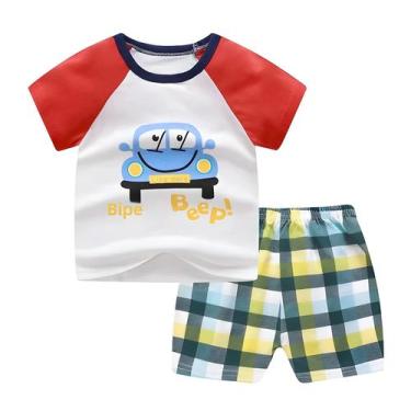 Imagem de Conjunto de Roupa Infantil Verão Winnie Pooh - 2 Peças (Menino), 80(6-