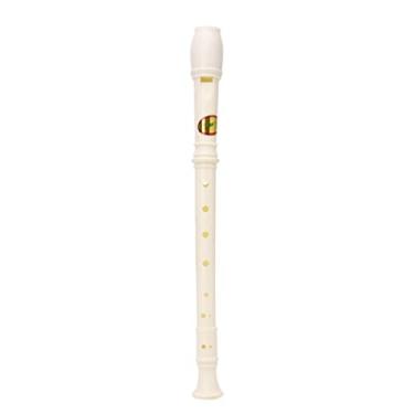 Imagem de Flautas de plástico para iniciantes com 8 furos, flauta longa, flauta longa, instrumento musical infantil, clarinete agudo alemão, instrumento musical para flauta para iniciantes