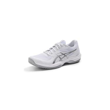 Imagem de ASICS Tênis feminino Game FF, Branco/prata pura, 37 BR