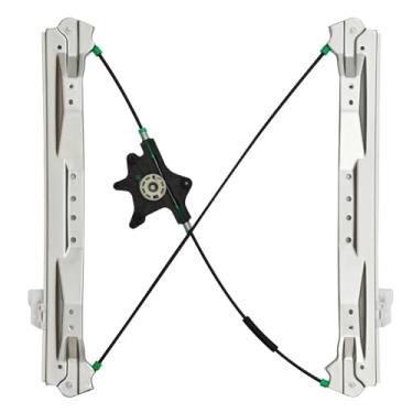 Imagem de PZ Regulador de janela elétrica do lado do passageiro dianteiro sem motor compatível com 2008-2016 Town & Country, Dodge Grand Caravan, Ram C/V, Routan, 749-509