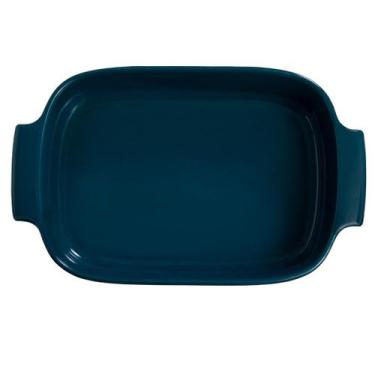 Imagem de Travessa Refratária Retangular Germer 28x17,5 cm Verdigris