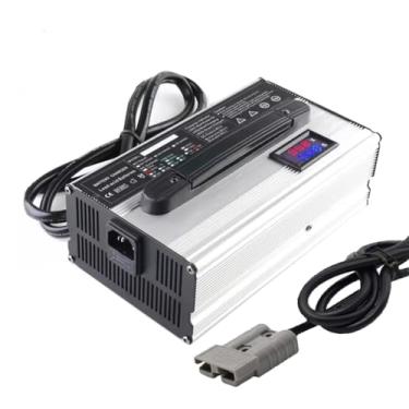 Imagem de Lzyjckh Carregadores de Baterias de Alta Potência de 900 W Carregador de Bateria para Empilhadeira 12 V/24 V/36 V/48 V/60 V/72 V com Display LCD, Plugue Anderson 50 A/120 A,24v 25a,50A
