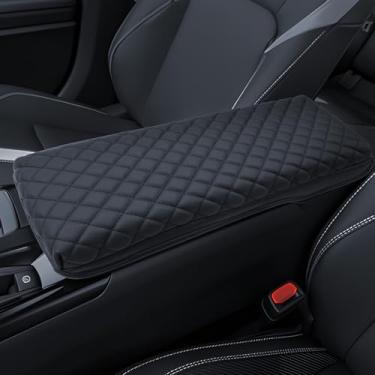 Imagem de LANTU Capa de apoio de braço para Toyota Camry 2025 2026 (LE/SE/XLE/XSE) Acessórios para console central protetor de almofada de tampa do meio para descanso de cotovelo de carro acolchoado