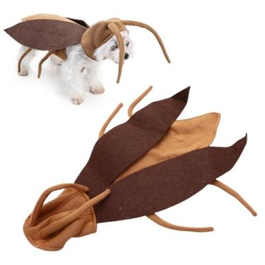 Imagem de Pssopp Roupas de Fantasias Engraçadas para Animais de Estimação, Roupas de Cães de Cães de Barata para de Gato de Cosplay para Festas de Halloween Festivais de Animais de