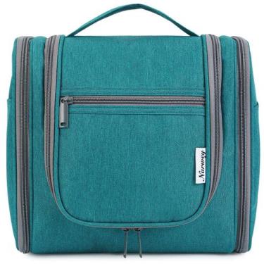 Imagem de Bolsa de higiene suspensa Narwey para mulheres e homens azul-petróleo 