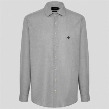Imagem de Camisa Slim Dudalina Micro Vichy Masculino-Masculino