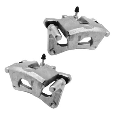 Imagem de funire Pinça de freio traseira com suporte compatível com Jeep, Dodge, Chrysler, Mitsubishi Models, 2007-2017 Patriot, Compass, 2008-2014 Avenger, 07-10 Sebring, Calibre, Lancer, 18-B5105 18-B5104