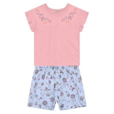 Imagem de Conjunto infantil menina de flores Mundi