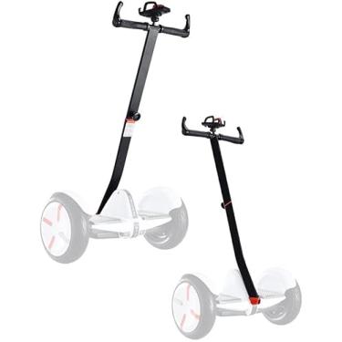 Imagem de Barra de extensão de guidão ToLanbbt para Segeay Ninebot Mini Pro com suporte para telefone, Preto