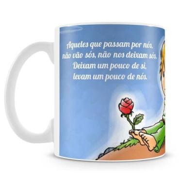 Imagem de Caneca Personalizada O Pequeno Príncipe - 325ml - Cerâmica de Alta Qua