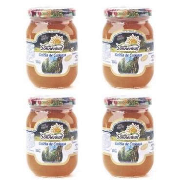 Imagem de Geleia De Cachaça Extra Com 4 Potes 320g - Fazenda Sonnenhof